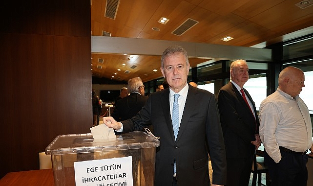 Ege Tütün İhracatçıları Birliği Genel Kurulu’nda Selim Jimi, Yönetim Kurulu