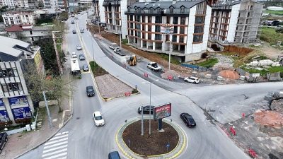 Kocaeli Büyükşehir Belediyesi, Darıca Tuzla Caddesi ile Battalgazi Caddesi’nin kesişiminde