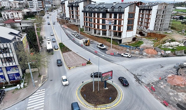 Kocaeli Büyükşehir Belediyesi, Darıca Tuzla Caddesi ile Battalgazi Caddesi’nin kesişiminde