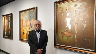 Türk resim sanatının iki usta ismi Devrim Erbil ve İsmet