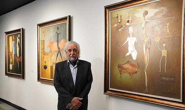 Türk resim sanatının iki usta ismi Devrim Erbil ve İsmet