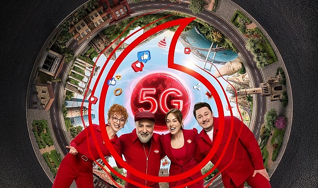 Türkiye’nin dijitalleşmesine liderlik etme vizyonuyla faaliyet gösteren Vodafone’un 5G’nin gelişini kutlamak amacıyla