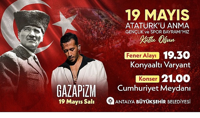 Antalya Büyükşehir Belediyesi, 19 Mayıs Atatürk’ü Anma, Gençlik ve Spor