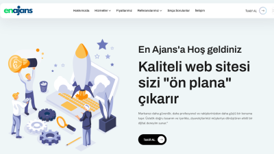 İstanbul merkezli dijital ajanslardan biri olan EN Ajans, web tasarım,