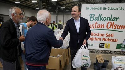 Konya Büyükşehir Belediyesi’nin şehirde doğayla iç içe yaşam kültürünü yaygınlaştırmak