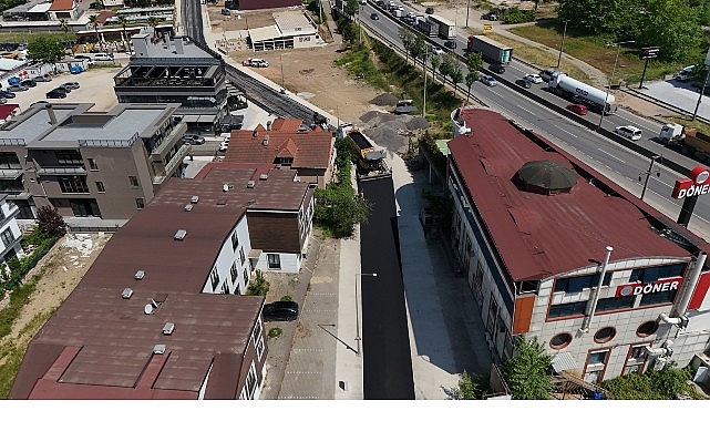 Kocaeli Büyükşehir Belediyesi, Başiskele Körfez Mahallesi sahil hattında yürüttüğü ulaşım