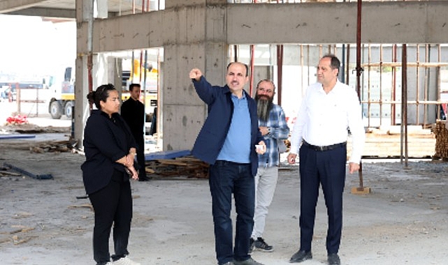 Konya Büyükşehir Belediye Başkanı Uğur İbrahim Altay, “Mevlana Türbesi Arkası