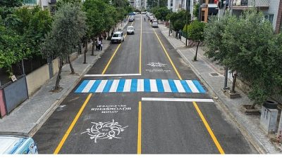 Çerçioğlu’nun öncülüğünde kent genelinde eş zamanlı olarak sürdürülen yol yapım
