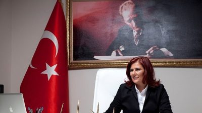 Aydın Büyükşehir Belediye Başkanı Özlem Çerçioğlu, Kurban Bayramı nedeniyle bir