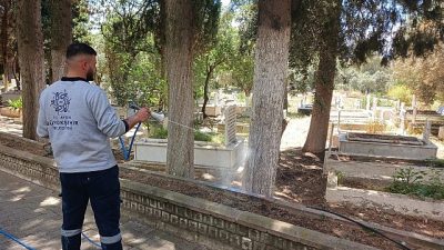 Çerçioğlu’nun öncülüğünde Aydın Büyükşehir Belediyesi, Kurban Bayramı’nda vatandaşların kabir ziyaretlerini