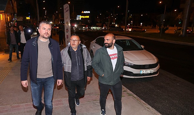 İzmir Büyükşehir Belediyesi ile koordineli olarak yürütülen asfalt çalışmaları kapsamında
