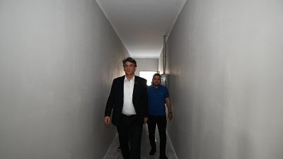 Kartepe Belediye Başkanı Av. M. Mustafa Kocaman, Acısu Mahallesi’nde yapımı