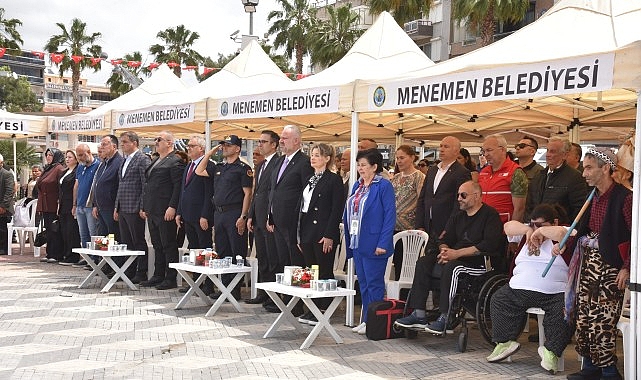 Başkan Pehlivan: Mesele engelleri sevgiyle birlikte aşabilmektir Menemen Belediyesi tarafından Engelliler Haftası kapsamında farkındalık yürüyüşü gerçekleştirildi.