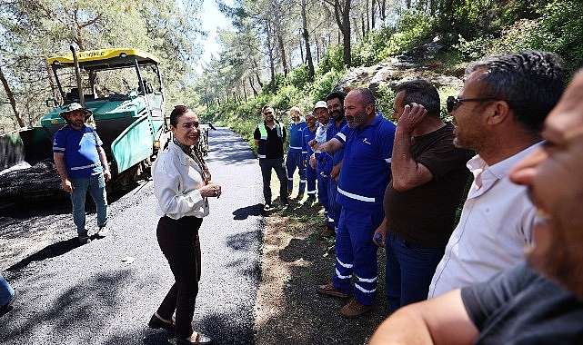 Efes Selçuk Belediye Başkanı Filiz Ceritoğlu Sengel, Pamucak’ta devam eden