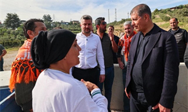 İzmir Büyükşehir Belediye Başkanı Dr. Cemil Tugay, Buca’nın Belenbaşı Mahallesi’nde