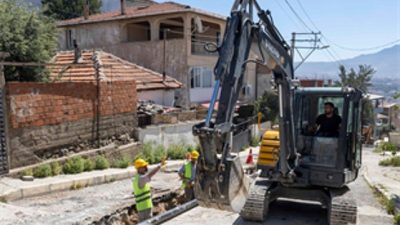İZSU Genel Müdürlüğü, Bayraklı’da 6 mahalleyi kapsayan 35 kilometrelik içme