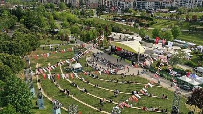 Beylikdüzü Belediyesi’nin düzenlediği 5. Kırlangıç Gençlik Festivali, Yaşam Vadisi’nde spor,