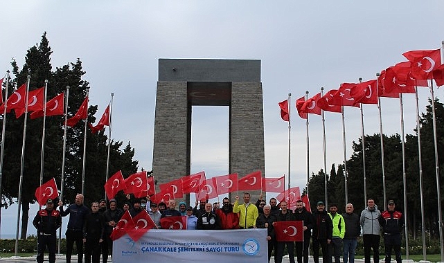 Beylikdüzü Belediyesi’nin geleneksel hale getirdiği Çanakkale Şehitleri’ne Saygı Turu bu