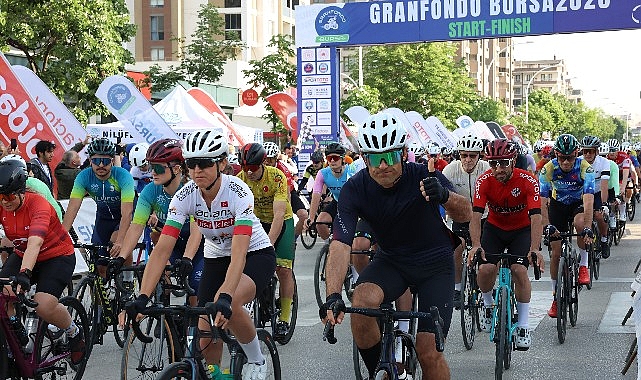 Granfondo Bursa 2026, bisiklet tutkunlarını buluşturdu. ‘Parkurda Daha Fazla Kadın