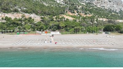 Antalya Büyükşehir Belediyesi ANET A.Ş. tarafından işletilen sosyal tesisler yaz