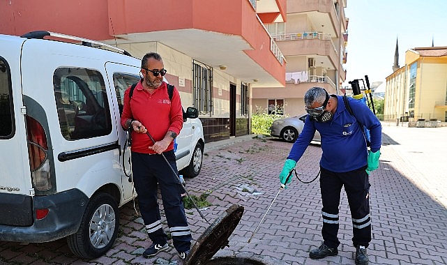 Büyükşehir’den kent genelinde vektörle mücadele Antalya Büyükşehir Belediyesi, halk sağlığını korumak amacıyla kent genelinde vektörle