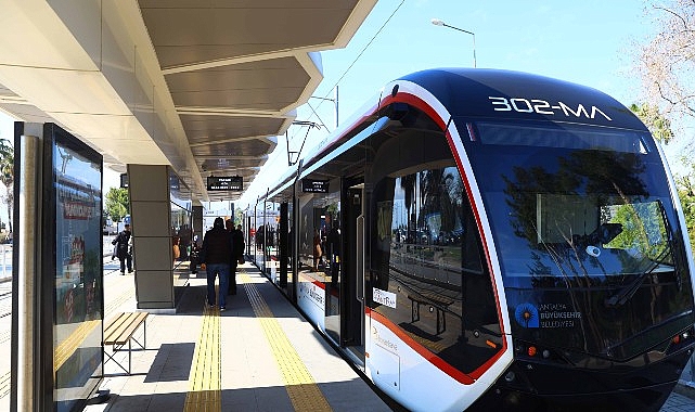 Antalya Büyükşehir Belediyesi ve iştirakine ait nostalji tramvayı, raylı sistem