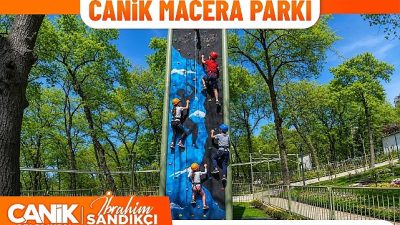 Dev oyun alanlarıyla donatılan Karadeniz Bölgesi'nin en büyük macera parkı