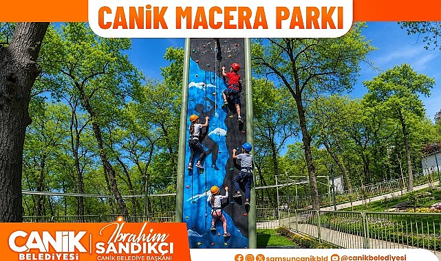 Canik’te Karadeniz’in En Büyük Macera Parkı Açılıyor Dev oyun alanlarıyla donatılan Karadeniz Bölgesi'nin en büyük macera parkı