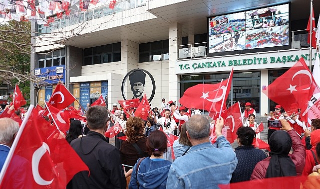 Çankaya’nın Dört Bir Yanında 19 Mayıs Coşkusu Çankaya Belediyesi, 19 Mayıs Atatürk’ü Anma, Gençlik ve Spor Bayramı’nı