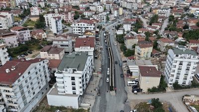 İlçe merkezlerindeki ana akslarda önemli alt ve üst yapı çalışmaları