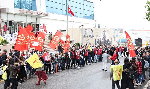 Çiğli Belediye Başkanı Onur Emrah Yıldız, 1 Mayıs Emek ve