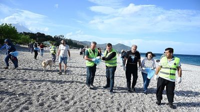 Türkiye'nin en önemli sahilleri arasında yer alan Ulupınar Mahallesi'ndeki Çıralı