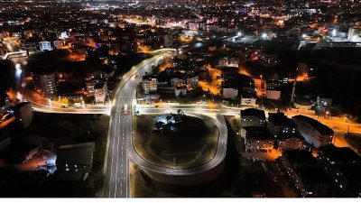 Kocaeli Büyükşehir Belediyesi’nin Gebze bölgesindeki trafik akışını rahatlatmak amacıyla hayata