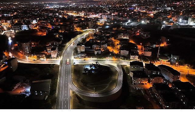 Kocaeli Büyükşehir Belediyesi’nin Gebze bölgesindeki trafik akışını rahatlatmak amacıyla hayata