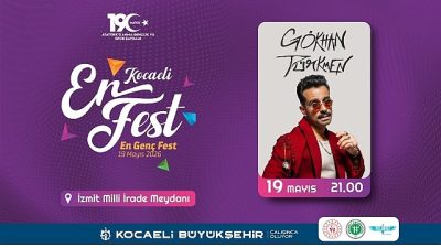 Türk pop müziğinin sevilen ismi Gökhan Türkmen, EnFest’in finalinde 19