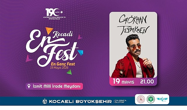 EnFest finalinde sahne Gökhan Türkmen’in Türk pop müziğinin sevilen ismi Gökhan Türkmen, EnFest’in finalinde 19