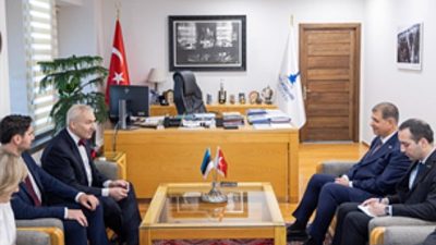 İzmir Büyükşehir Belediye Başkanı Dr. Cemil Tugay, Estonya’nın Ankara Büyükelçisi