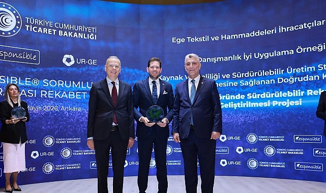 ETHİB’in UR-GE Projesi Ticaret Bakanlığınca “İyi Uygulama Örneği” Ödülüne Layık Görüldü Ege Tekstil ve Hammaddeleri İhracatçıları Birliği’nin (ETHİB), tekstil sektöründe sürdürülebilir