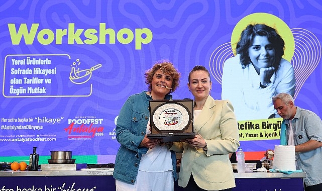 Antalya Büyükşehir Belediyesi ev sahipliğinde düzenlenen 5. Uluslararası Foodfest Antalya