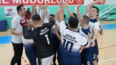 Bartın’da düzenlenen Down Sendromlular Futsal Türkiye Şampiyonası’nda Bağcılar Belediyesi Engelliler