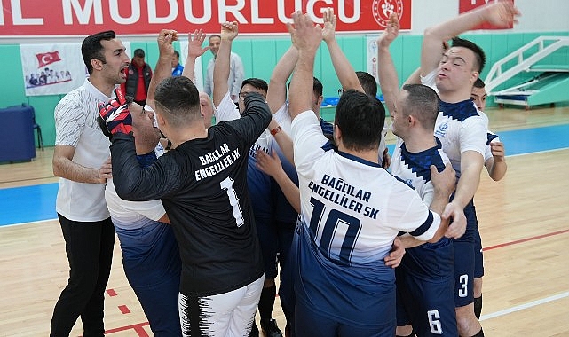 Bartın’da düzenlenen Down Sendromlular Futsal Türkiye Şampiyonası’nda Bağcılar Belediyesi Engelliler