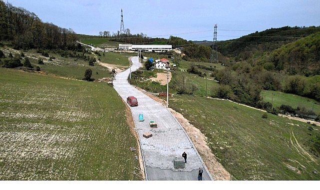 Kocaeli Büyükşehir Belediyesi, kırsal mahallelerde yaşam kalitesini artırmaya yönelik ulaşım