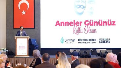 Çankaya Belediye Başkanı Hüseyin Can Güner, Anneler Günü dolayısıyla şehit 