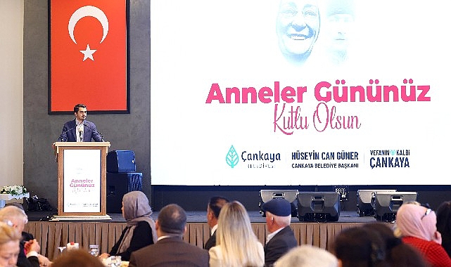 Çankaya Belediye Başkanı Hüseyin Can Güner, Anneler Günü dolayısıyla şehit 
