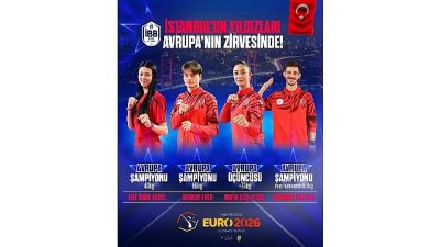 Avrupa Taekwondo Şampiyonası’nda 49 kiloda mücadele eden İBB Spor Kulübü