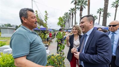 İzmir Büyükşehir Belediyesi’nin üçüncü kez düzenlediği İzmir Balkon-Bahçe Bitkileri Festivali