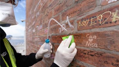 İzmir Büyükşehir Belediyesi, Tarihi Asansör’de vandalizmle mücadele kapsamında kapsamlı bir