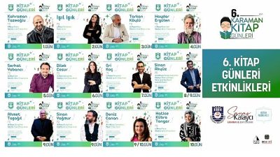 Karaman Belediyesi tarafından düzenlenen 6. Kitap Günleri, 8-17 Mayıs tarihleri