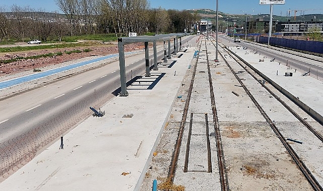 Kocaeli Büyükşehir Belediyesi’nin ulaşım yatırımları kapsamında iki ilçeyi birbirine bağlayacak