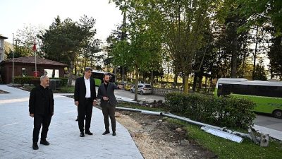 Kartepe Belediye Başkanı Av. M. Mustafa Kocaman, yapımı devam eden